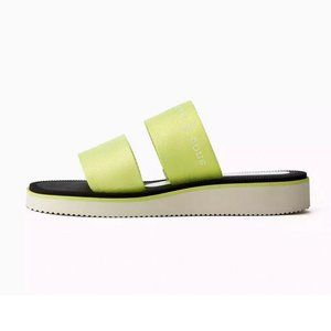 Rag and Bone Mila Slide Sandals in Acid Green Size EU 38 / US 8 (Fits like 7.5)